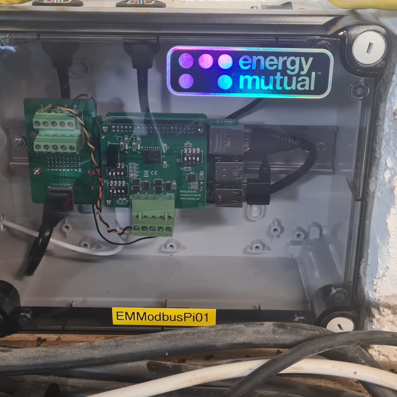 Energy Mutual’s Raspberry Pi-based monitoring solution in-situ